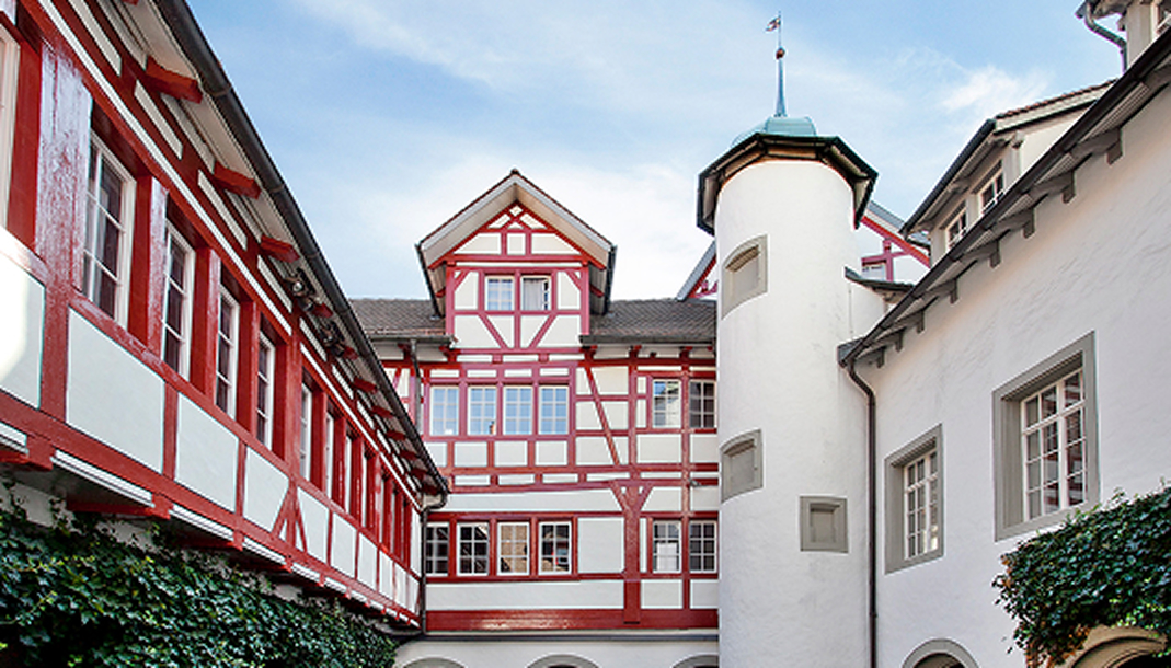 Bild des Innenhofs